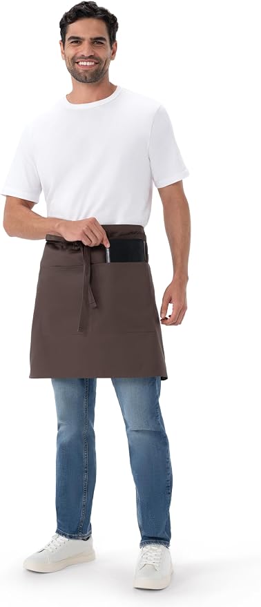Chef Works Unisex Half Bistro Server Apron