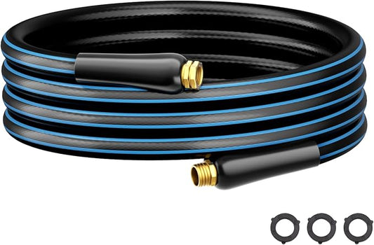 Besiter Short Garden Hose 10FT: Water Hose Flexible Leakproof Male to Female Fittings - Lightweight Durable All-Weather Hose 5/8" - High Pressure Hose for Yard, Lawn, Car Wash, Outdoor, Watering