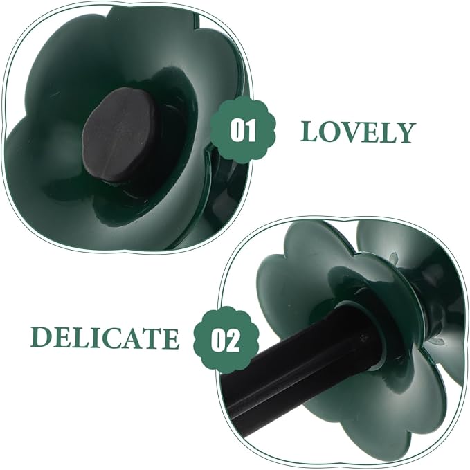 Kisangel Garden Hose Wheel with Guide Spikes 3-Pack 9.84In Watering Pipe Reel for Lawn Flower Bed Protection Directional Hose Guide for Patio Garden Irrigation