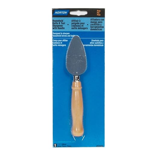 Norton Household Knife and Tool Abrasive Sharpener, 7-1/2" Size, Grit Fine
