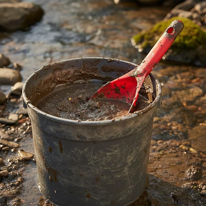 Sluice Fox Gold Prospecting Paydirt Scoop | Durable Plastic Hand Trowel Shovel | Lightweight Tool for Panning, Dredging & Crevice Digging