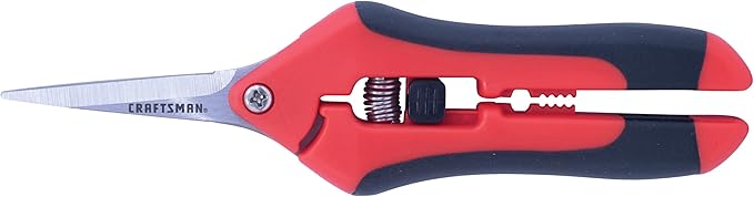 Stem and Branch Pruning Bundle: Bypass Pruner and Garden Snips