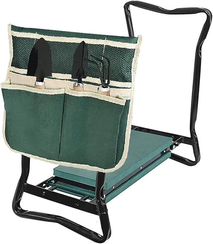 findmall Garden Kneeler and Seat Folding Gardening Stool Multifunctional Gardens Kneeling Bench for Kneelings and Sitting