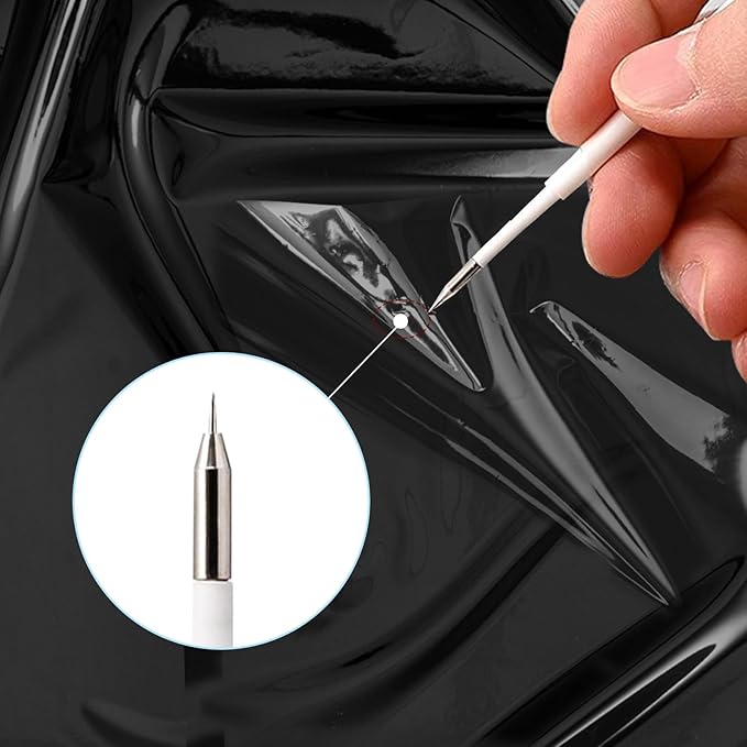 Yitexin 20 Pcs Air Release Weeding Pen Refills Sharp, Retractable Replaceable Weeding Pen for Vinyl, Air Release Pin Pen Weeding Tool Refills for Craft & Car Vinyl Wrap