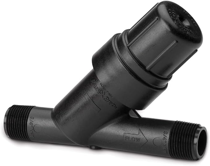 Rain Bird RBY075S Drip Irrigation in-Line Y Filter, 3/4" x 3/4" Male Thread