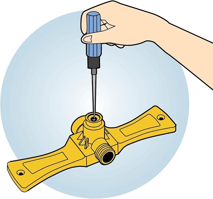 Orbit 58092N Port-A-Rain Hose Watering Sprinkler System, Green (4-Pack)