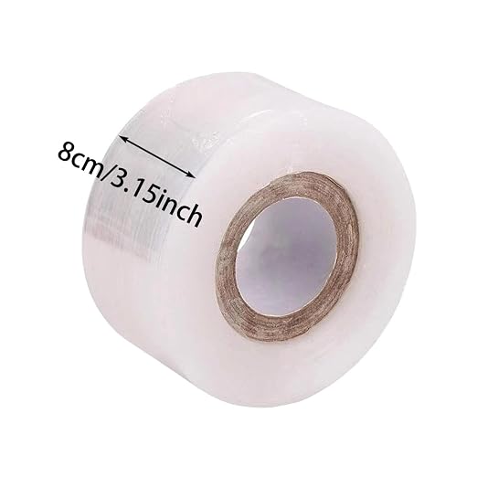 Fruit Grafting Tape, Stretchable Grafting Tape for Fruit Trees, Flexible Budding Strip Film Tape with Optional Widths for Garden Fruit Tree Repair and Floral Plant Budding Grafting