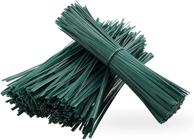 500pcs 6" 15cm Garden Twist Ties Plastic Garden Plant Support Cable Cord Ties