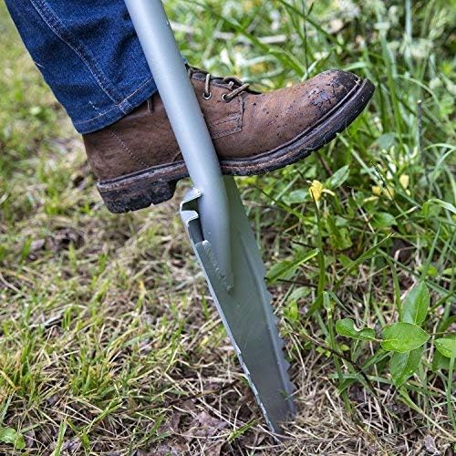 48" Garden Shovel/Saw - The Original & Best Award Winning Combo Gardening Spade Tool, Yard, Root, Stump, Tree Removal, Landscaping, Trimming Specialized Digging (48" Shovel/Saw)