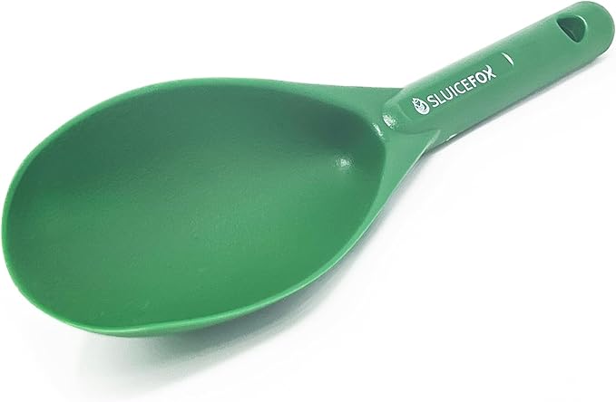 Sluice Fox Gold Prospecting Paydirt Scoop | Durable Plastic Hand Trowel Shovel | Lightweight Tool for Panning, Dredging & Crevice Digging