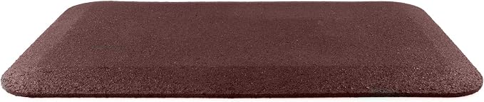 Playsafer Playground Safety Rubber Wearmat for Swingsets and Slides - 1" Thick X 24" W X 40" L (1 Pack, Red)
