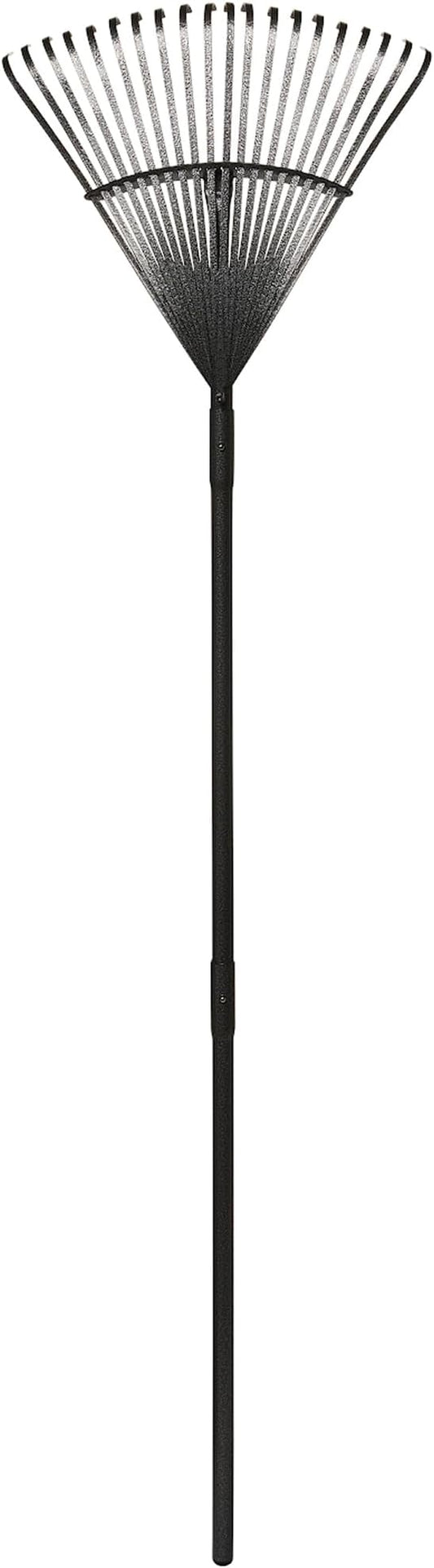 Yard Butler ILT-20 World’s Greatest Rake Garden Rake for Lawncare - Convenient Garden Cleaning Accessory - Lightweight Wooden Handle - Steel Tines - Easy to Maneuver