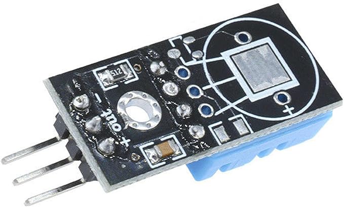 10 packs DHT11 Humidity Sensor Module, Digital Temperature and Humidity Sensor with Cables for DIY Electronics Projects, 3.3V-5.5V, Measures 20-90% RH and 0-50°C