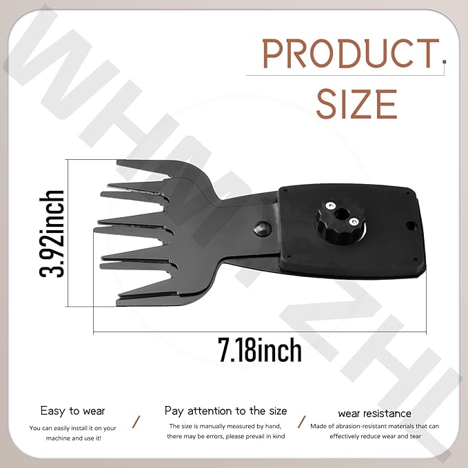 2 Pack 302348001 Hedge Trimmer Grass Shear Blade Assembly Compatible with Homelite Ryobi P2900 P2900VNM P2906VNM