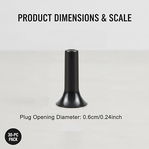 Heavy‑Duty 1/4" End Plugs, Leak‑Free End Cap Fittings for Quick Connect Drip Irrigation Tee Connectors, Greenhouse Irrigation Supplies