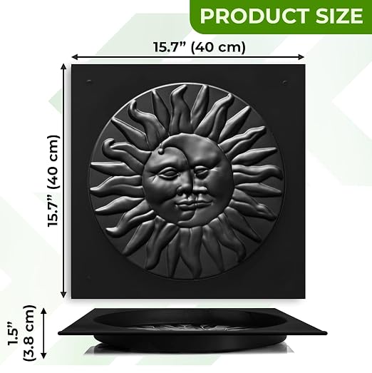 Moon Sun Garden Stone Stepping Mold Pathmaker Mold Concrete - Sun Stepping Stone Precast Concrete Pavers