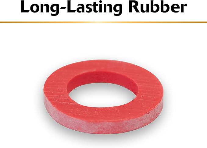Korky 901BP Garden Hose Washers, Red (Pack of 6)
