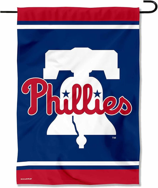 Philadelphia Baseball New Bell Double Sided Garden Flag
