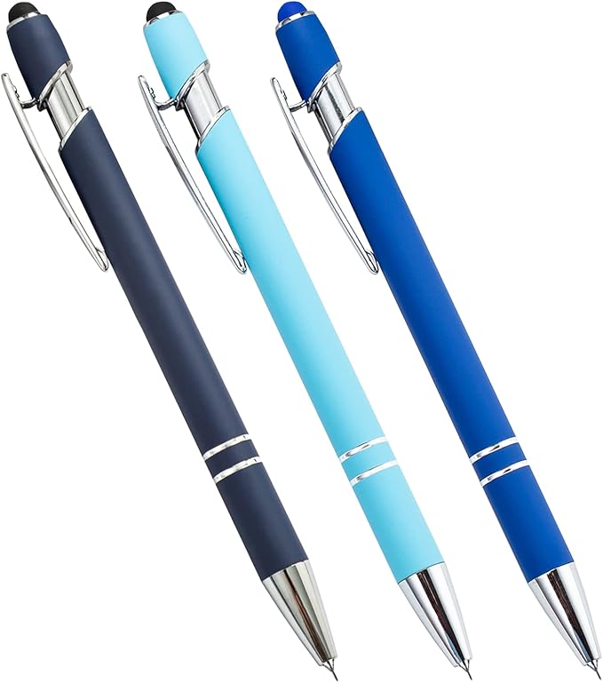 3-Piece Weeding Tool Set for Vinyl - Precision Pin Pen Weeder with Quick Air Release, Touch Screen Pen (Solid Color, 3)
