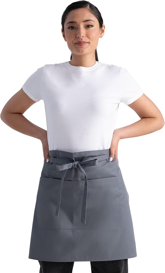 Chef Works Unisex Half Bistro Server Apron