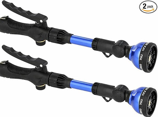 2-Pack Orbit 14-Inch 10-Pattern Front Trigger Ratchet Head Wand, Color May Vary (2)