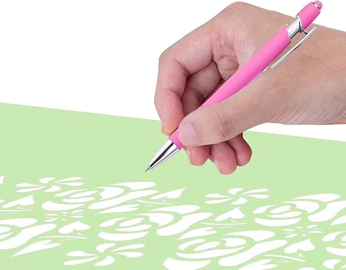 3-Piece Pin Pen Weeding Tool for Vinyl - Precision Weeding Pen with Quick Air Release - Frosted Color