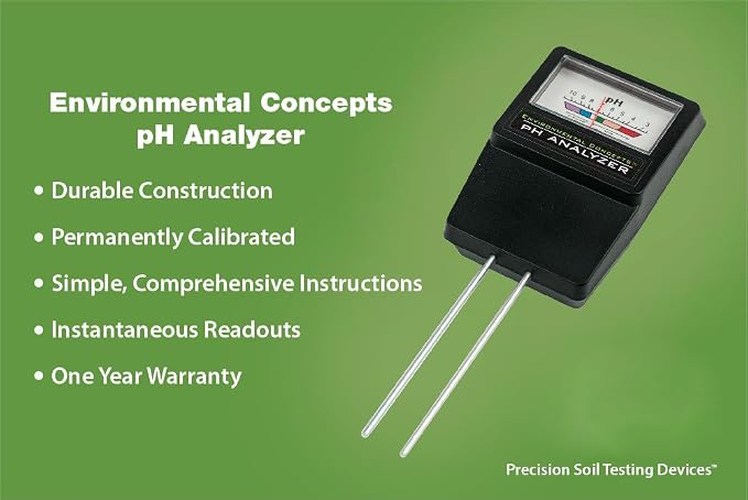 Environmental Concepts pH7 Dual Probe Soil PH Meter