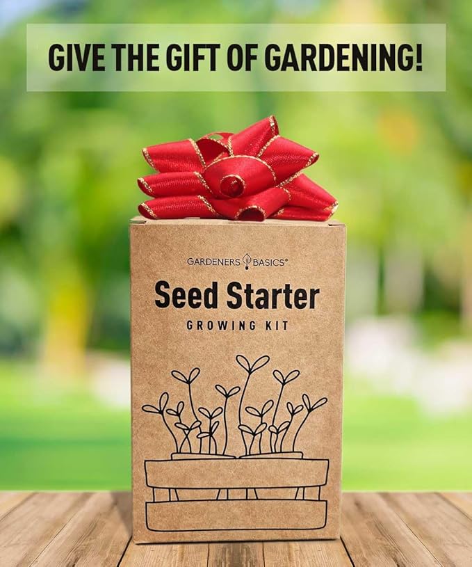 Sunflower Growing Kit – 5 Giant & Colorful Sunflowers Gifts for Women – Non-GMO Heirloom Seeds, Complete Indoor & Outdoor Sunflower Garden Grow Kit, Easy to Grow & Perfect for Pollinators