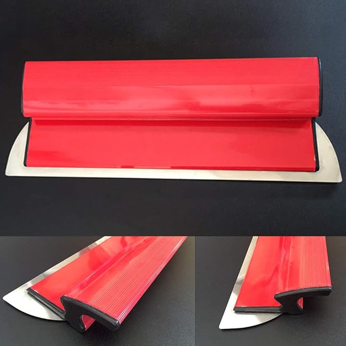Skimming Blade, Durable Plastering Drywall Skimming Blade, High Grade Semi Flexible Painting Finishing Trowel for Cement and Concrete Wall-Board Wall Plastering Tools(Size:40cm)