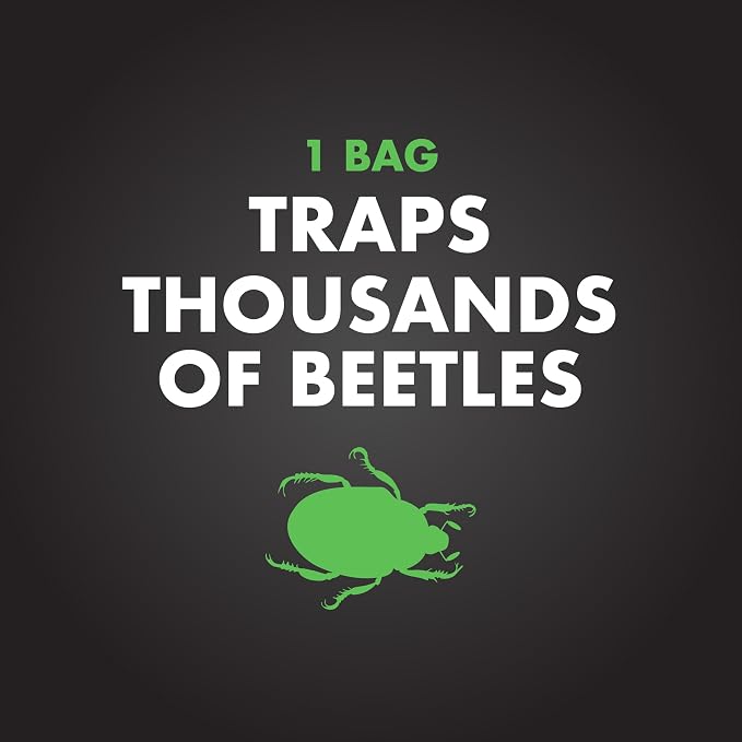 SpectracideBug Japanese Beetle Trap Disposable Bags, 6 Count (Pack of 12)