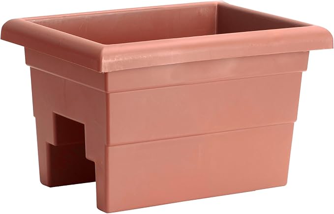 Root & Vessel Countryside Rail Planter, Terra, 16"
