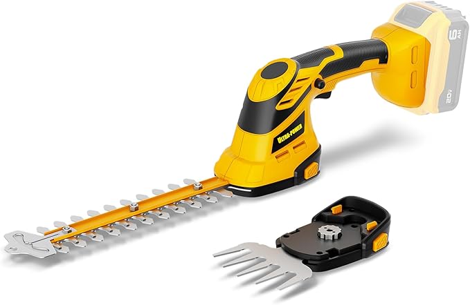 2 in 1 Cordless Hedge Trimmer & Grass Shear Accessory
