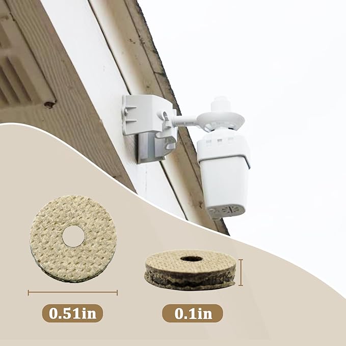 Rain Sensor Hygroscopic Discs Replacement for rainbird Irrigation,Works on All RainBird Rain Sensors - RSD, WR2 Wireless(16 Pcs)