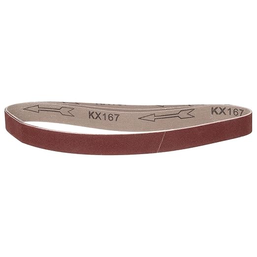 1 x 30 Inch Sanding Belt, 3 Pcs 180 Grit Knife Sharpener Belts Work Sharpening for Belt Sander Knife Carving Tool Metal Working