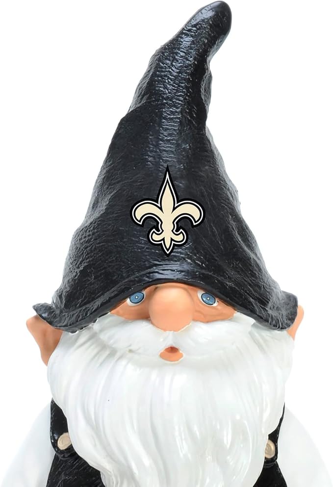 NFL Resin 11.5" Team Logo Outdoor Garden Statue Gnome