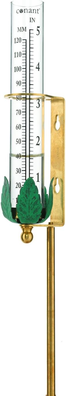 Conant VRG1LFB Vermont Rain Gauge (Living Finish Brass) #VRG1
