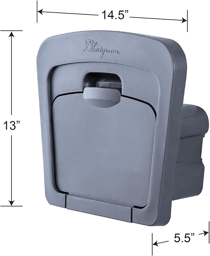 Liberty Garden Products 501-G Hose Hanger, Plastic, Gray