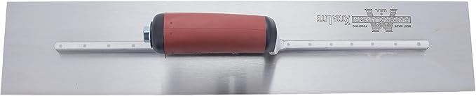 MARSHALLTOWN High Carbon Steel Finishing Trowel, 4 x 20 Inch Concrete, Masonry and Drywall Finishing Tool, Made in the USA, MXS20D