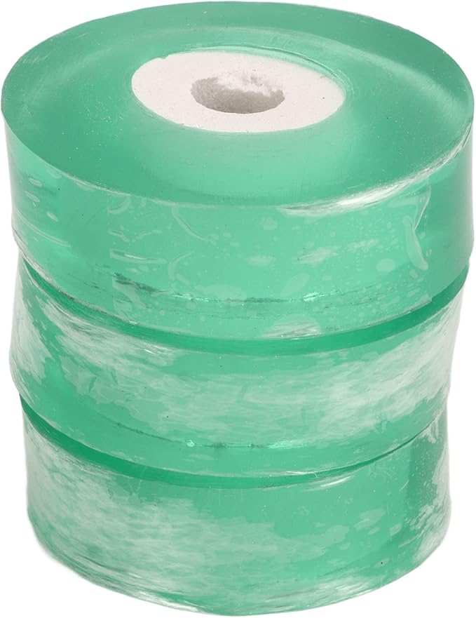 Grafting Tape for Fruit Trees, 3 Pcs Stretchable Floristry Film Elasticity Plants Repair Budding Tape Stretchable Garden Grafting Tape for Floral Fruit Tree Poly Budding (Green)