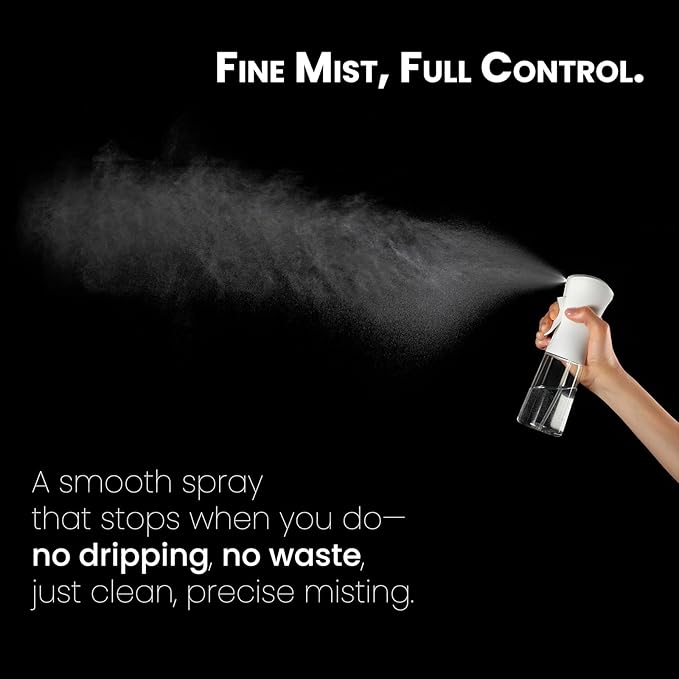Mistifi Continuous Ultra Fine Mist Spray Bottle (1Pc 200ml, Pretty Princess)