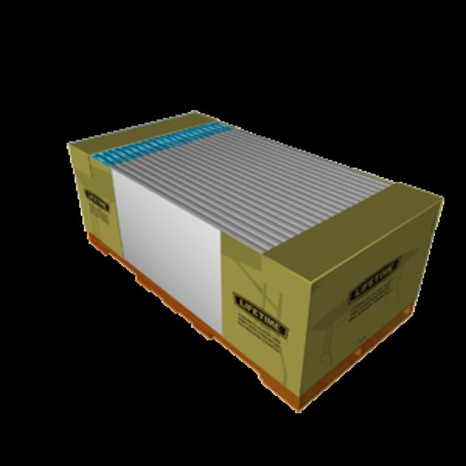 New Lifetime Plastic Folding Tables 2980 8-Foot White Granite 21 Pack Portable