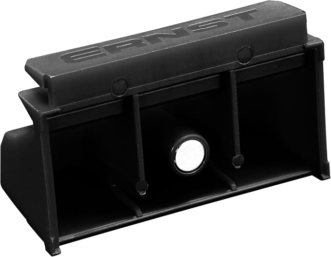 Ernst Manufacturing Screwdriver Pro XL - Modular Screwdriver Organizer for 14 Tools - Made in the USA (Black Magnetic Base)