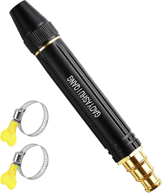 2026 New Jet Nozzle Power Washer for Garden Hose, Garden Hose Nozzle High Pressure Powerful Cleaning Spray Evenly, High Pressure Hose Nozzle (Pagoda Interface)