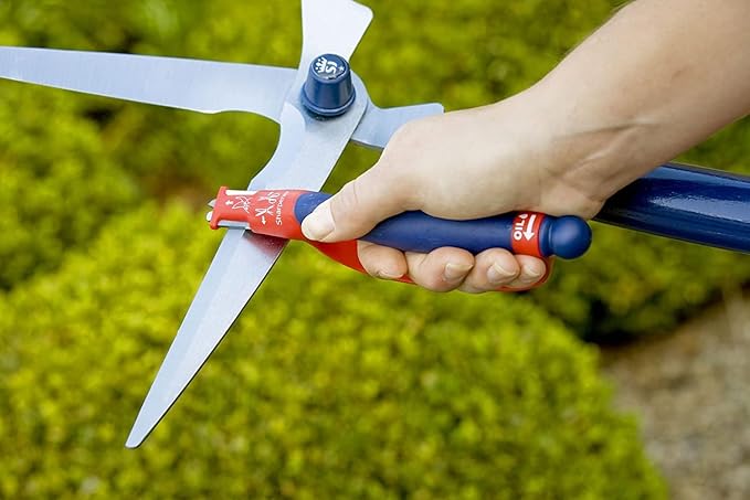 Spear & Jackson 4056BS Blade Sharpener, 6 in 1, Red & Blue