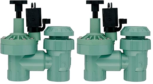 Orbit 57623 3/4" FPT 100 Series Anti-Siphon Automatic Sprinkler Valve with Flow Control (Pack of 2)