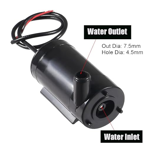 2 Sets Automatic Irrigation DIY Kit Capacitive Soil Moisture Sensor 1 Channel 5V Relay Module and Water Pump + 2M Vinyl Tubing for Garden Plant Flower Herb Potted