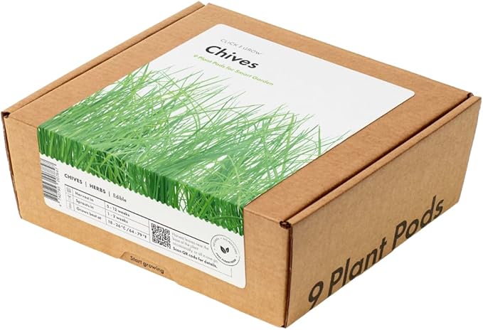 Click and Grow Smart Garden Chives Plant Pods, 9-Pack