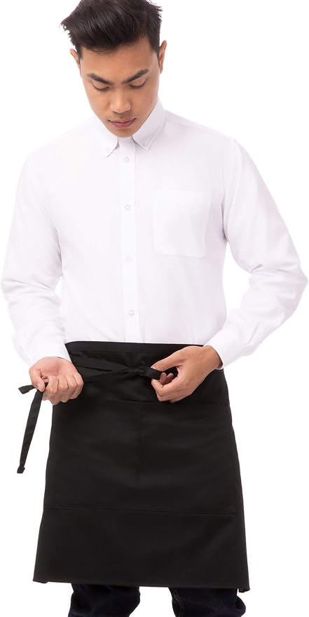 Chef Works Unisex Half Bistro Server Apron