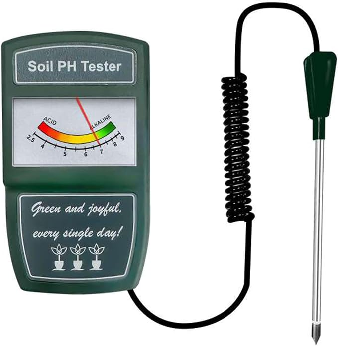 Soil Moisture Meter, Handheld Soil Moisture Meter for Plants, Soil Tester with Long Line No Need to Bend Down to Read, Hygrometer for Garden & Agriculture, for Garden Lovers