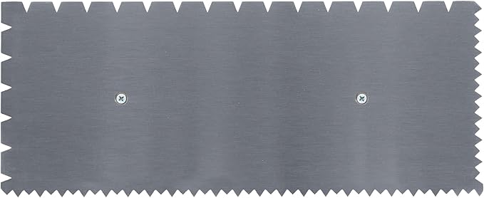 ROBERTS 49603 Dual-Notch Trowel for Installation of Engineered Wood and Solid Wood Flooring